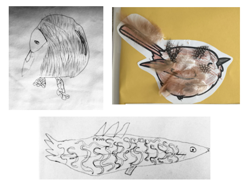 Children's nature artwork.