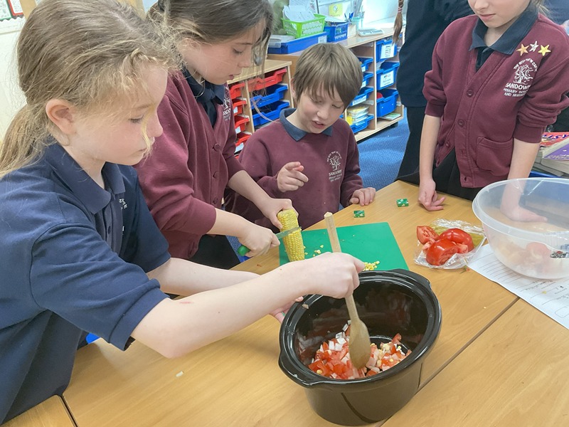 Designing our own seasonal soups